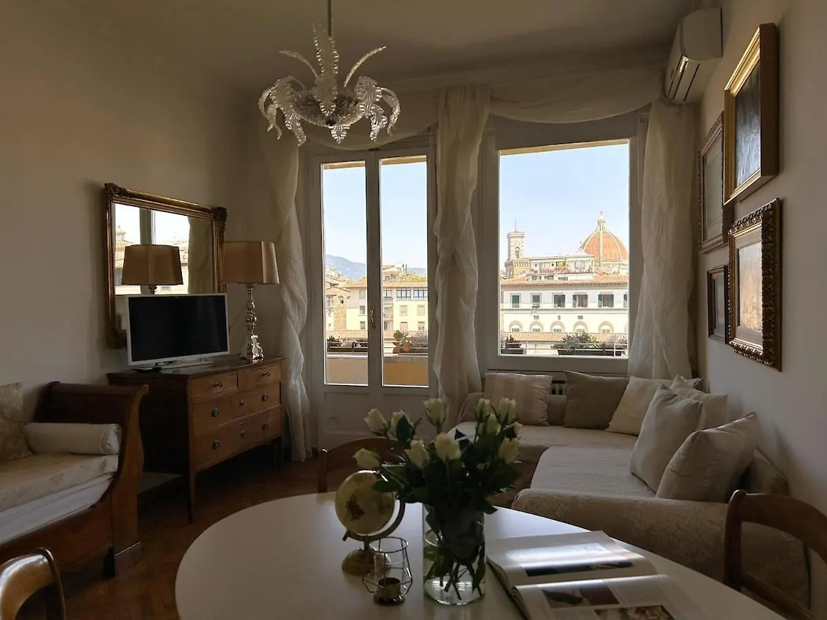 Wonderful Terrace Over Ponte Vecchio With Elevator Florence