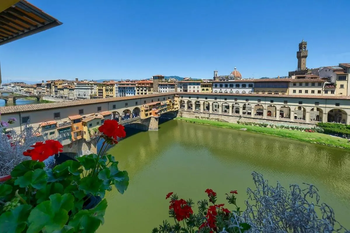 Wonderful Terrace Over Ponte Vecchio With Elevator Florence